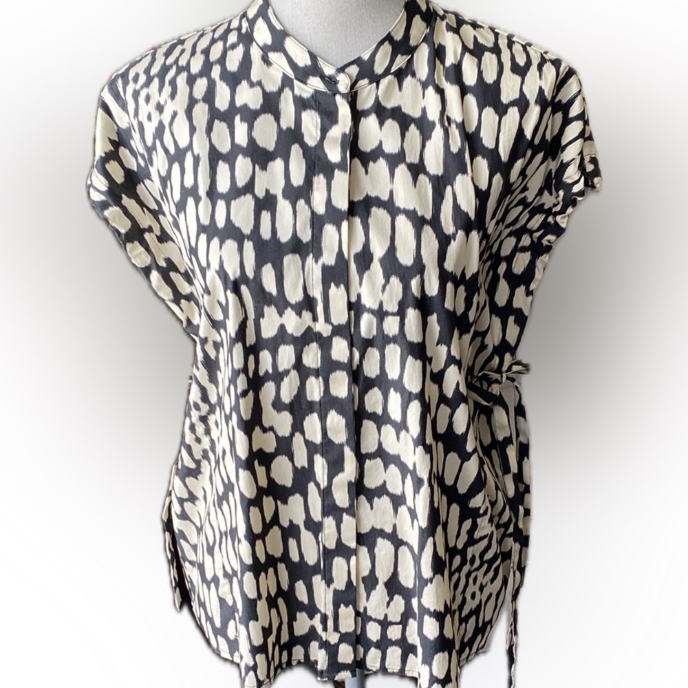 Black and White Women's Top